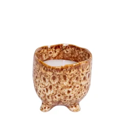 Velas<CASA Ceramic Vela En Maceta Marron