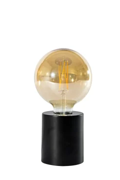 Lamparas De Mesa<CASA Cilinder Lampara De Mesa Negro