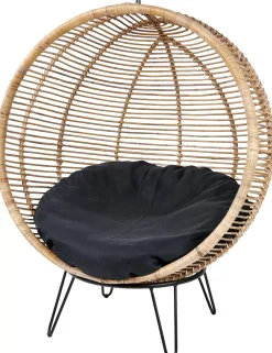 Sillones<CASA Cozie Silla Lounge Natural