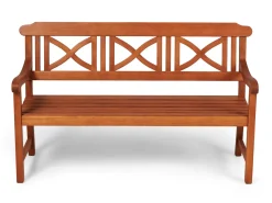 Bancos De Jardín<CASA Cros Banco Ancho Asiento: 131Cm