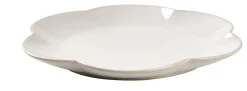 Platos<CASA Dahlia Flower Plato Blanco