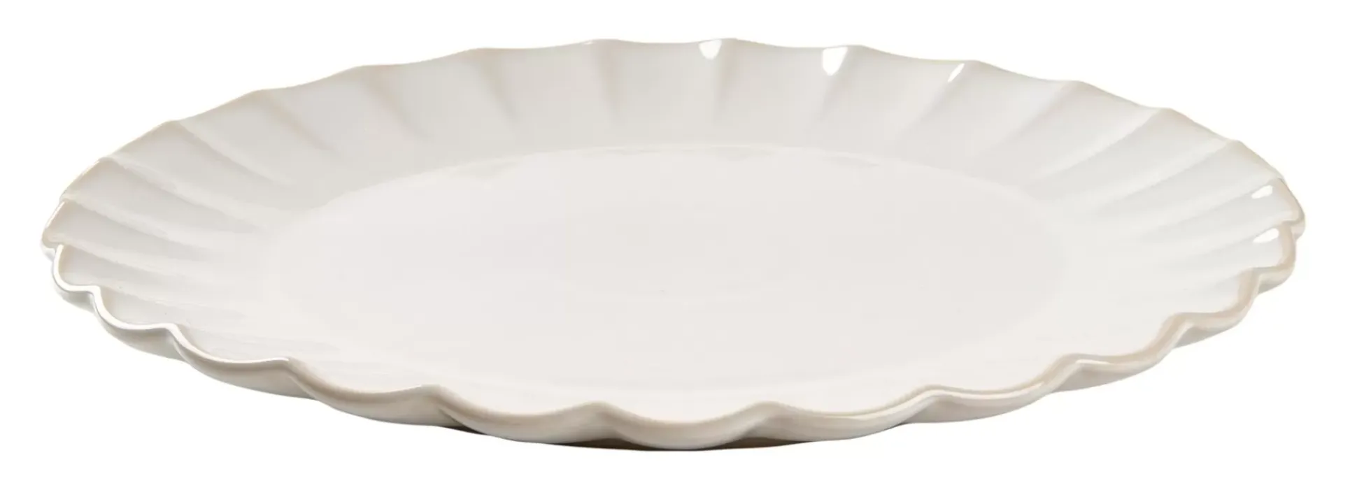 Platos<CASA Dahlia Plato Blanco