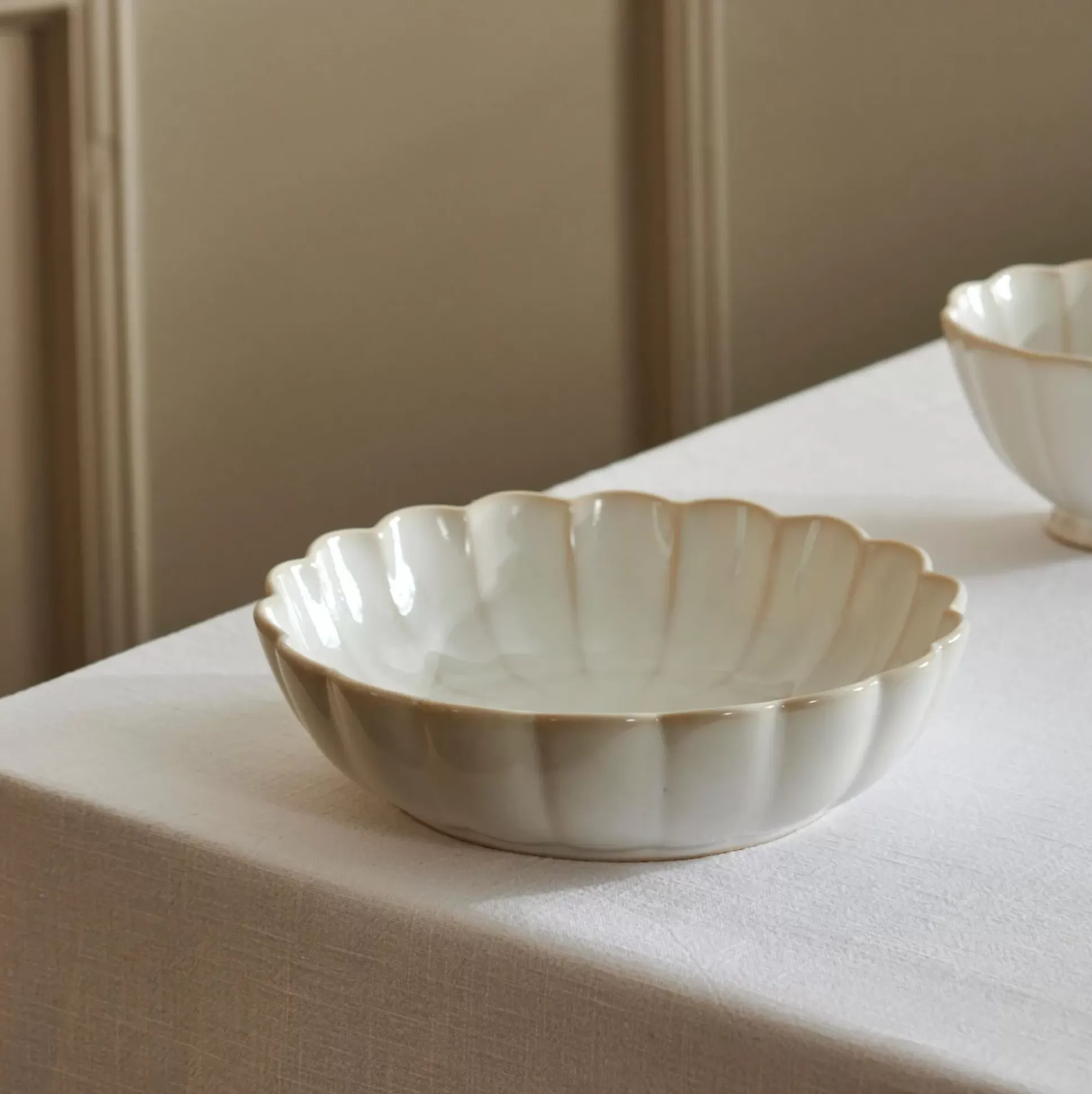 Platos<CASA Dahlia Plato Blanco