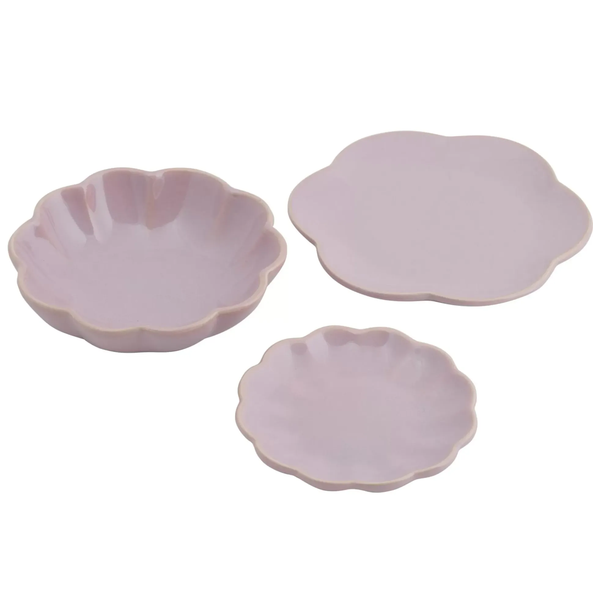 Platos<CASA Dahlia Plato Morado Claro