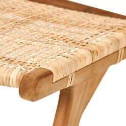 Sillones<CASA Diah Silla Lounge Natural