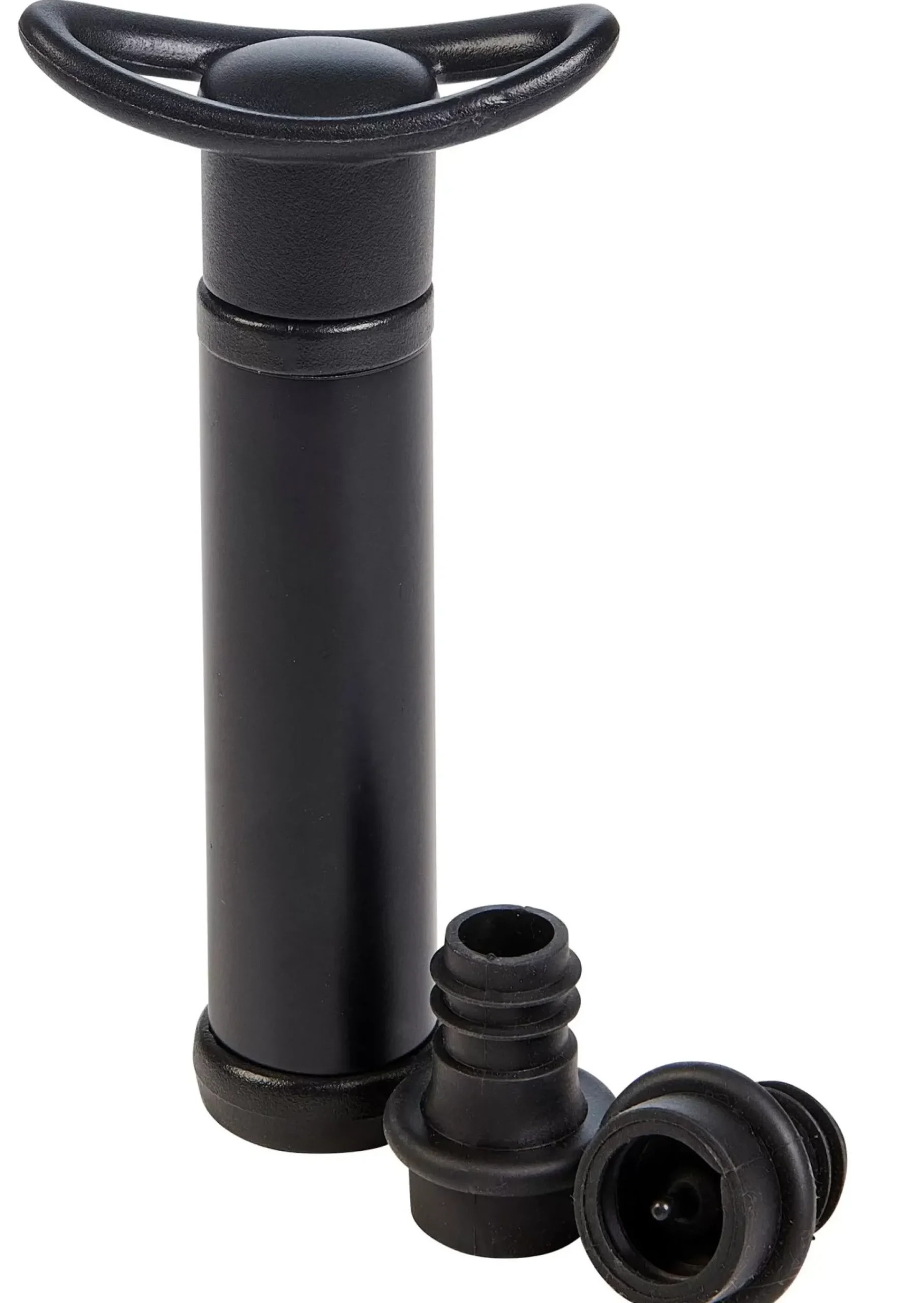 Accesorios Vino<CASA Divino Bomba De Vino Con 2 Tapones De Vino Negro