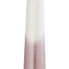 Velas<CASA Duo Velas Largas Juego De 2 Crema, Multicolor