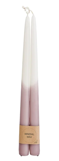 Velas<CASA Duo Velas Largas Juego De 2 Crema, Multicolor