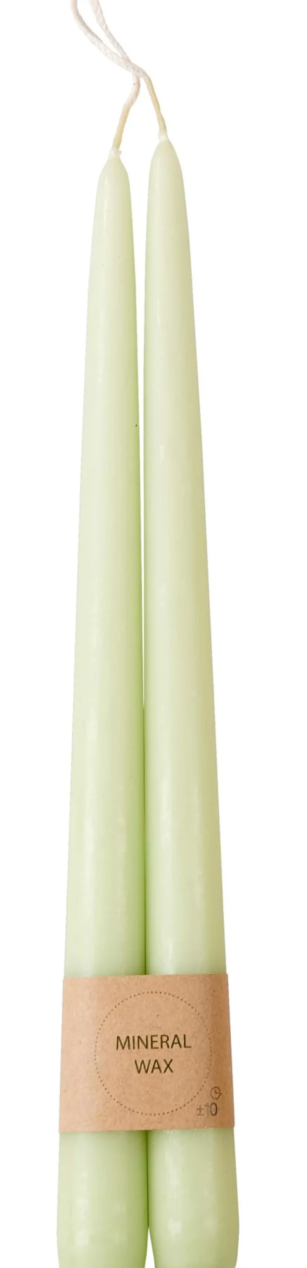 Velas<CASA Duo Velas Largas Juego De 2 Verde