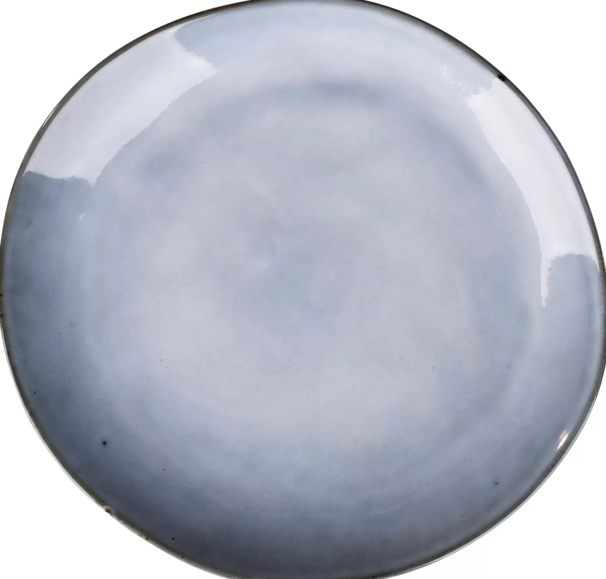 Platos<CASA Earth Ice Plato De Postre Azul Claro