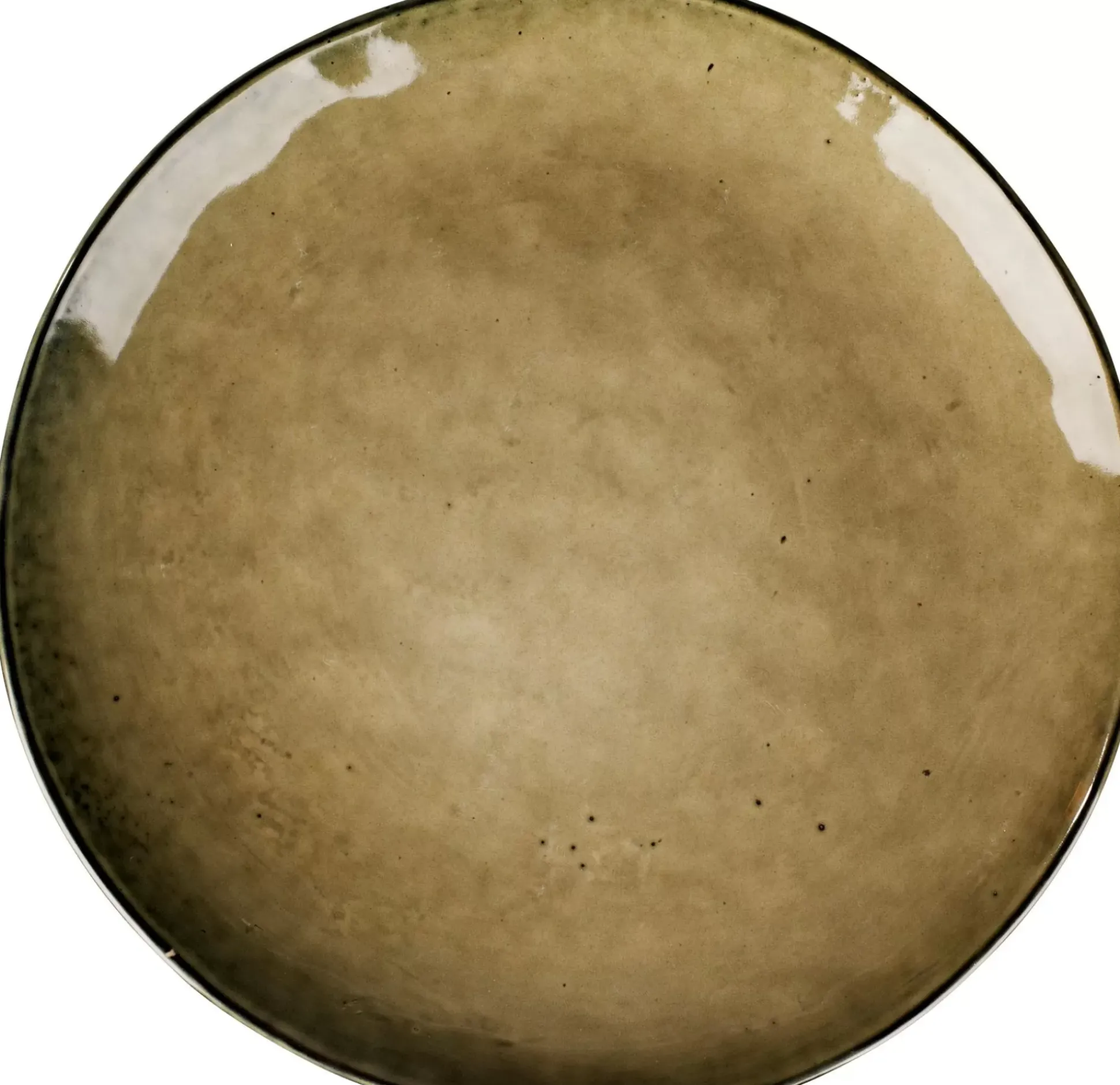 Platos<CASA Earth Sand Plato Llano Marron Claro