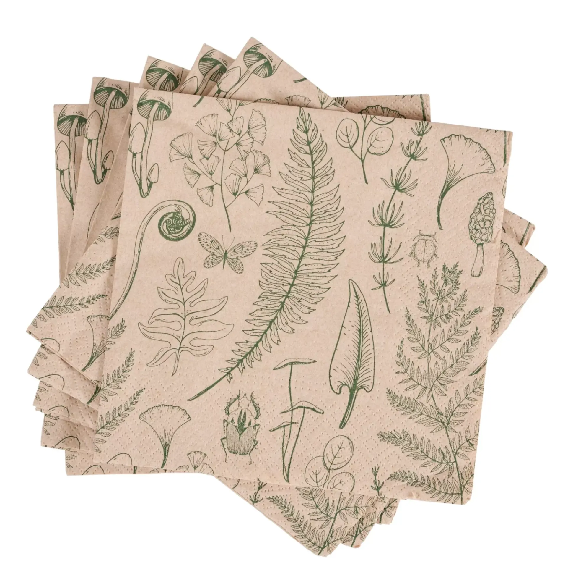 Servilletas<CASA Eco Nature Paquete De 20 Servilletas Multicolor