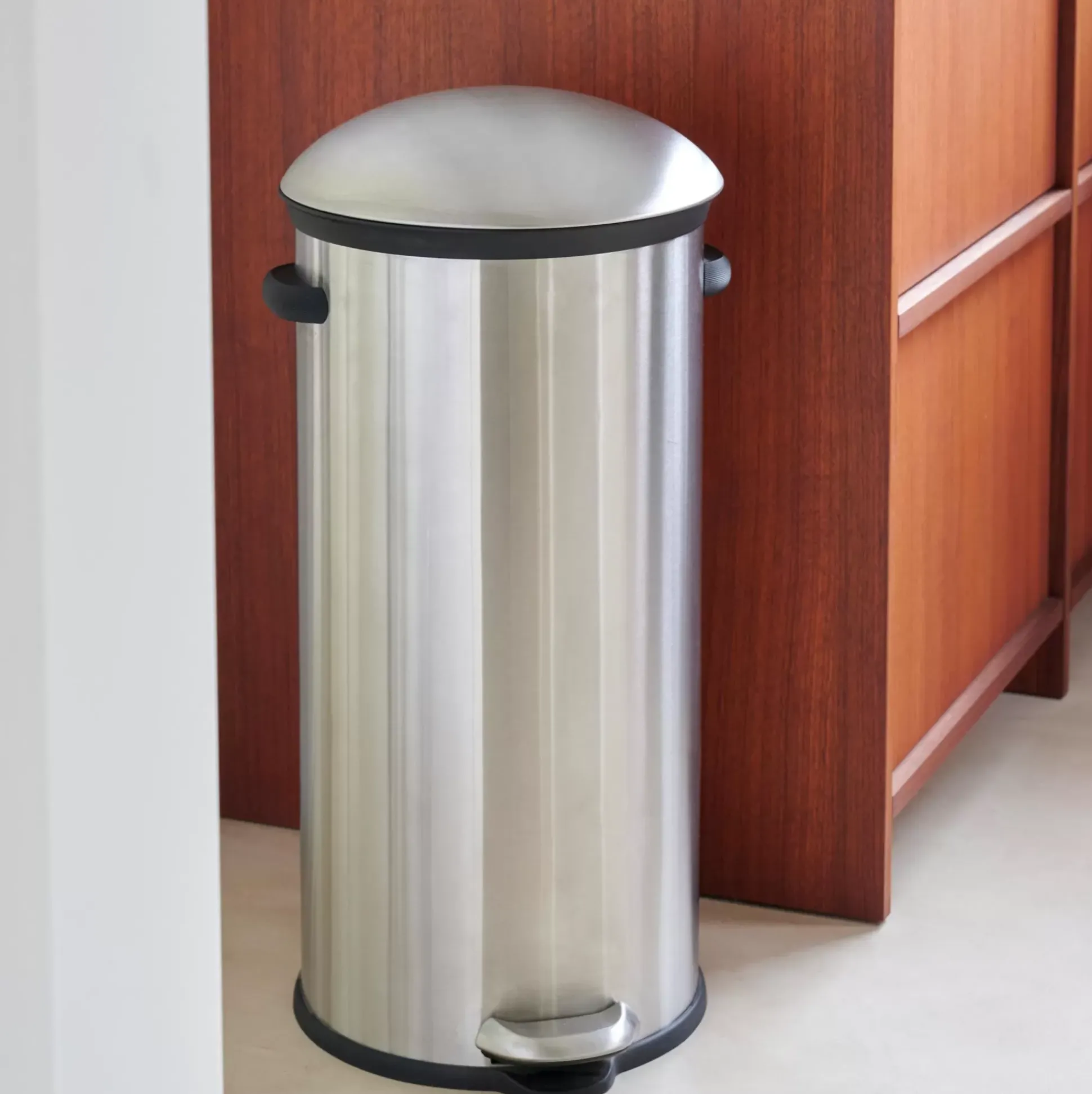 Cubos De Basura<CASA Elegance Cubo Con Pedal 30L Plateado