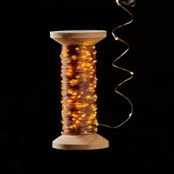 Guirnaldas De Luz<CASA Elli Guirnalda Cobrizo