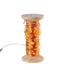 Guirnaldas De Luz<CASA Elli Guirnalda Cobrizo