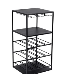 Accesorios Vino<CASA Emile Botellero Negro