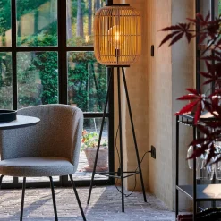 Lamparas De Pie<CASA Emilie Lampara De Pie Negro