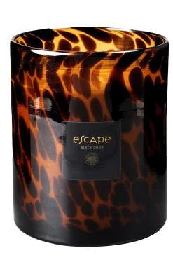 Velas<CASA Escape Black Oudh Negro, Marron, Ocre