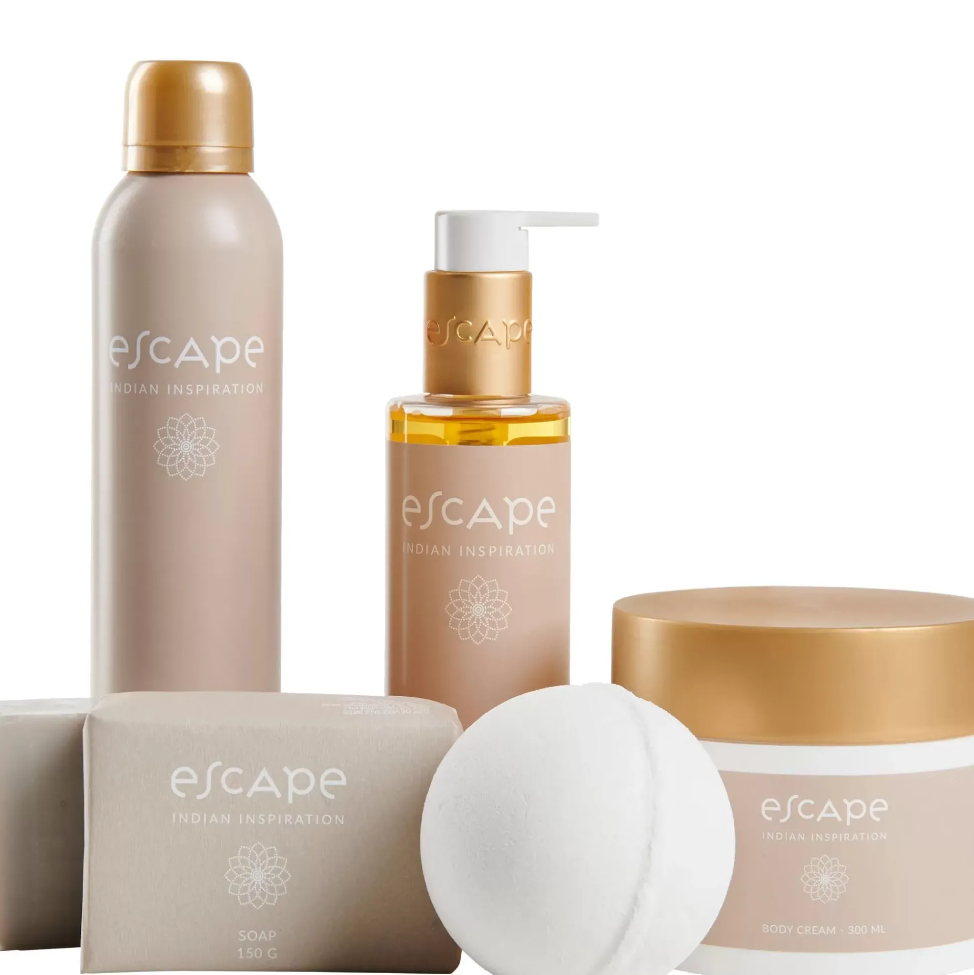 Tratamiento Corporal<CASA Escape Indian Inspiration Bola Efervescente Beis