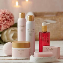 Tratamiento Corporal<CASA Escape Japanese Ceremony Espuma De Ducha En Botella Rosa Rojo