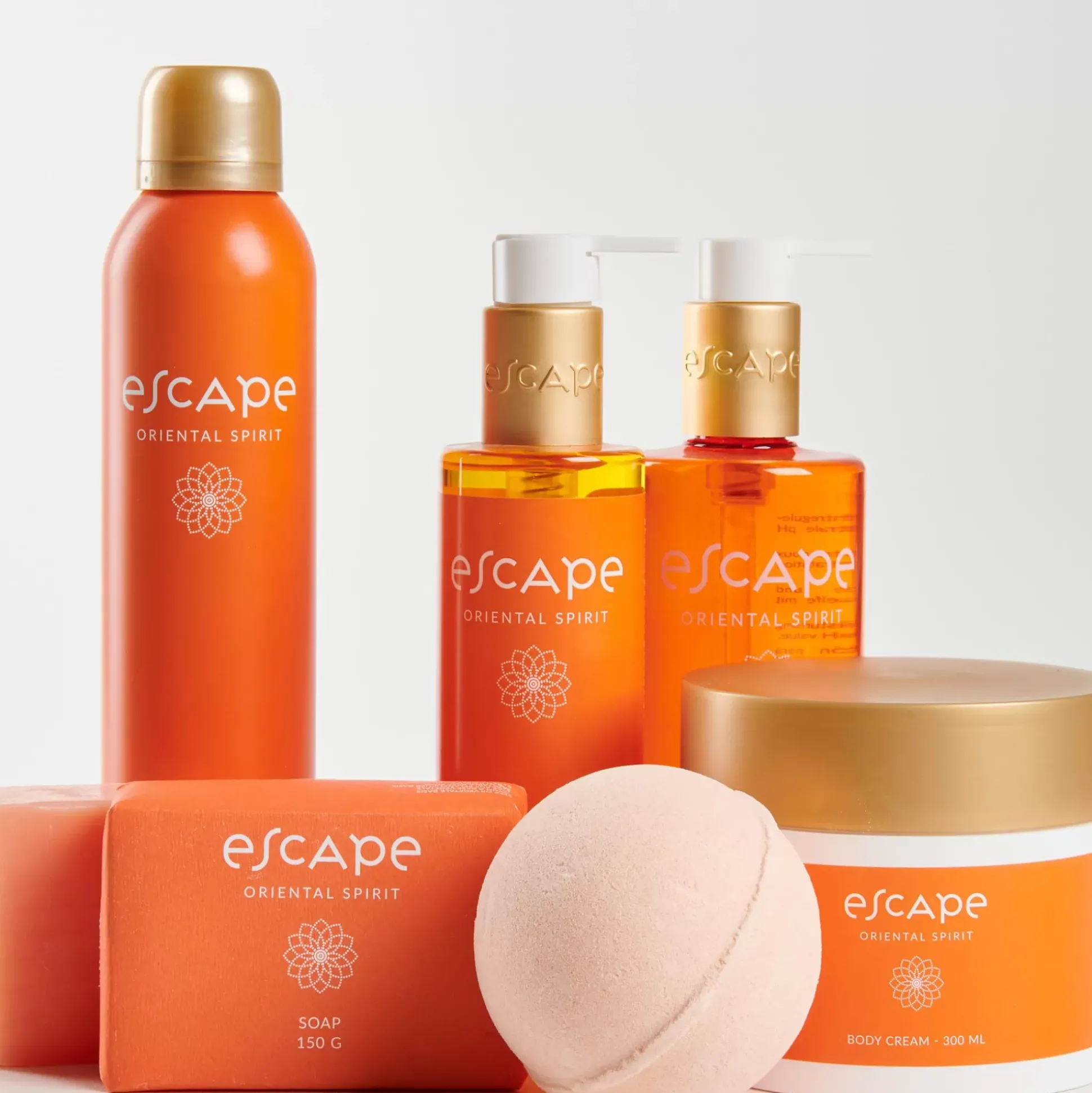 Tratamiento Corporal<CASA Escape Oriental Spirit Bola Efervescente Naranja