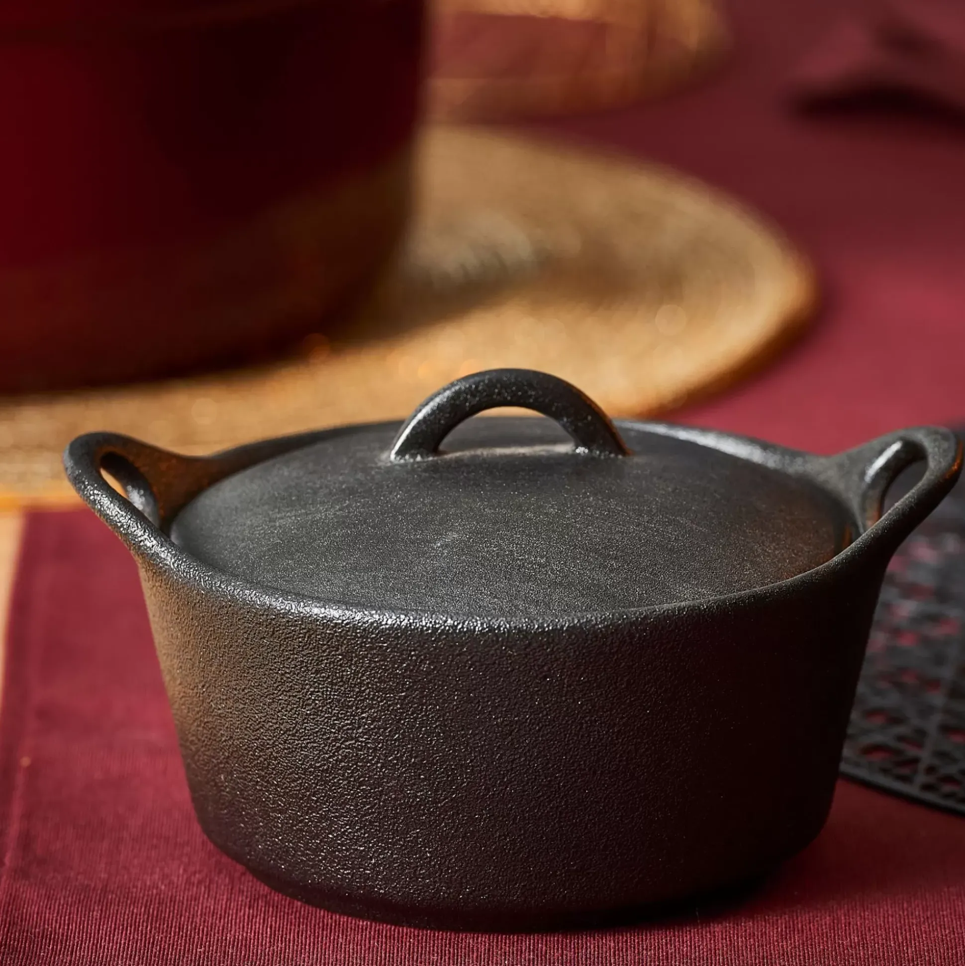 Fuentes De Horno<CASA Fero Cazuela Para Horno Con Tapa Negro