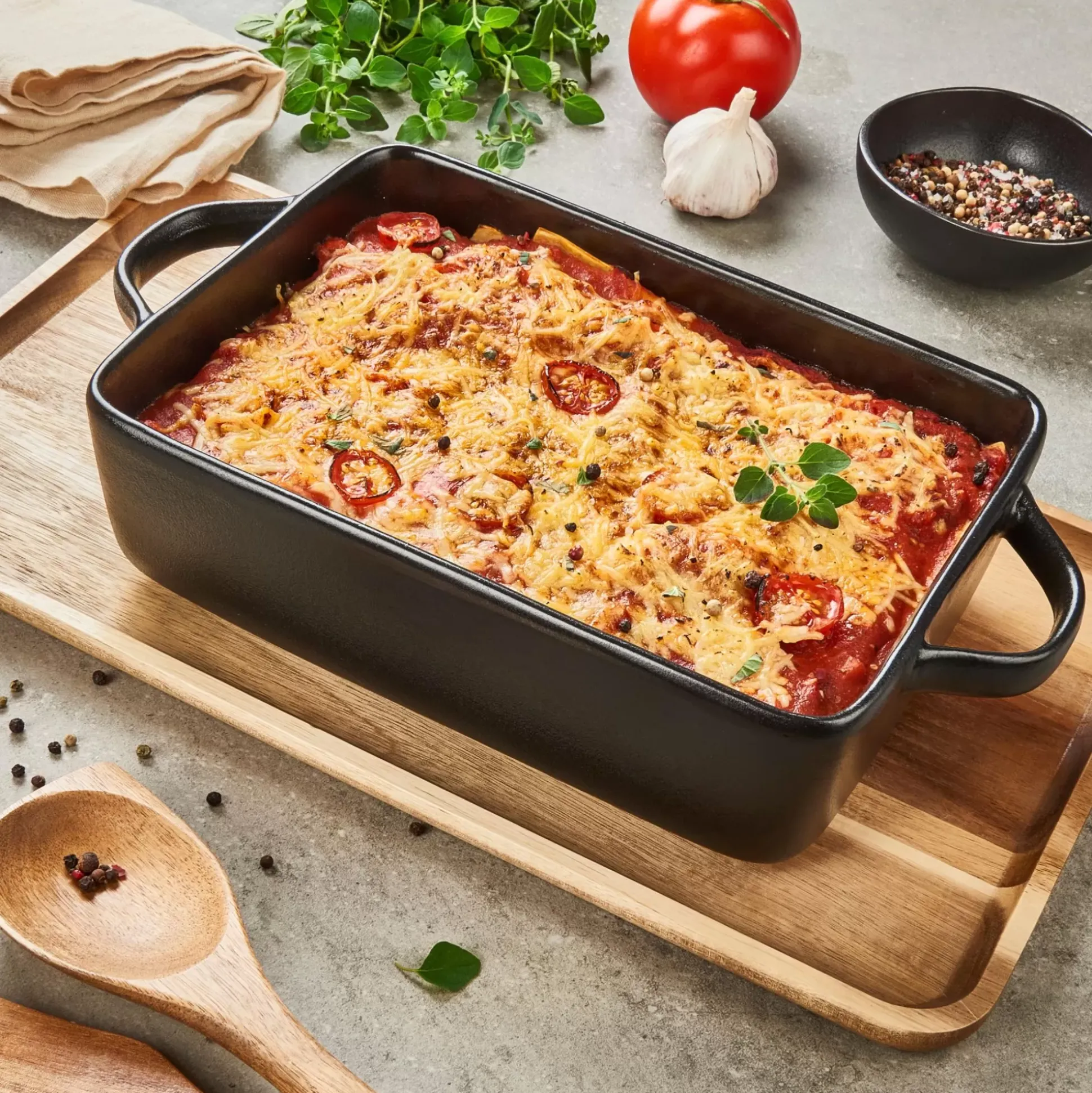 Fuentes De Horno<CASA Fero Fuente De Horno Negro