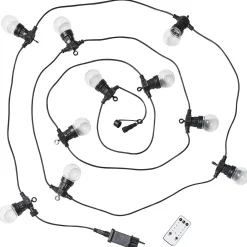 Guirnaldas De Luz<CASA Festa Guirnalda Con 10 Leds 8 Funciones: