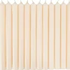 Velas<CASA Fina Velas Juego De 12 Marfil