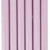 Velas<CASA Fina Velas Juego De 6 Morado Claro