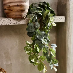 Ramos Artificiales<CASA Fittonia Guirnalda De Hojas Verde