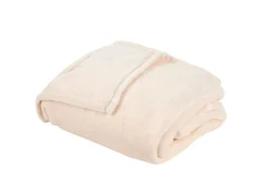 Mantas<CASA Flanella Manta Blanco