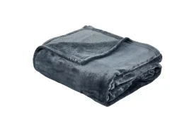 Mantas<CASA Flanella Manta Gris