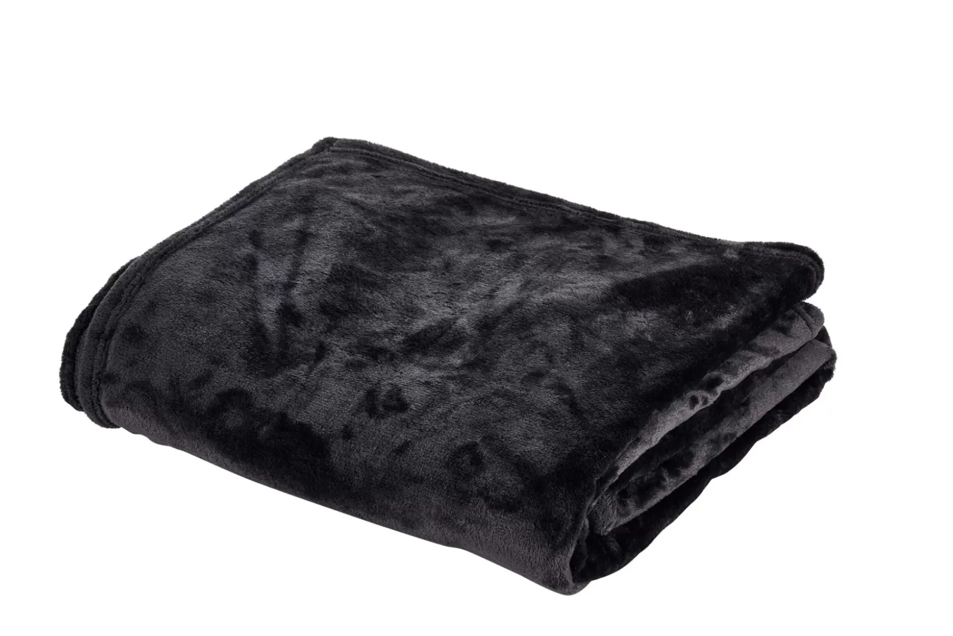 Mantas<CASA Flanella Manta Gris Oscuro