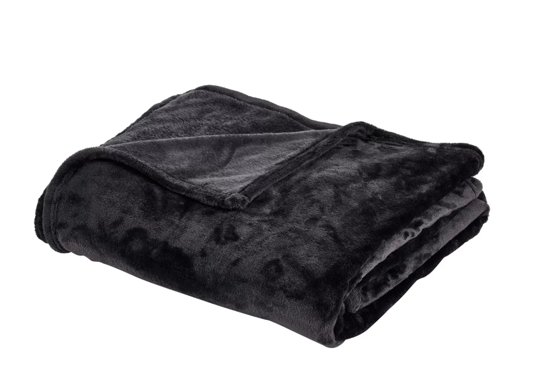 Mantas<CASA Flanella Manta Gris Oscuro