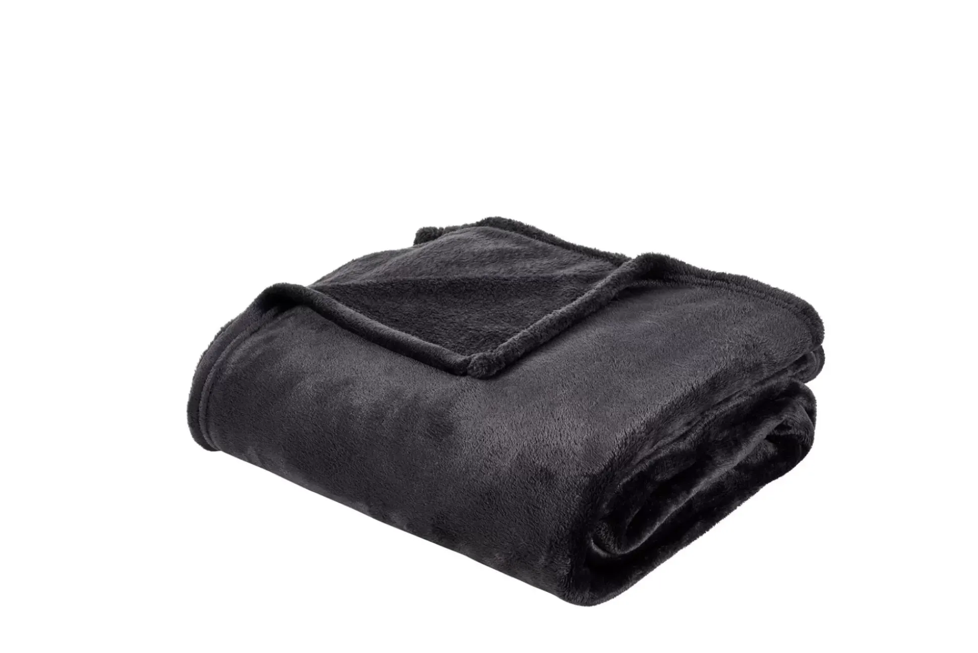 Mantas<CASA Flanella Manta Gris Oscuro