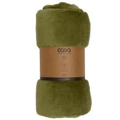 Mantas<CASA Flanella Manta Verde