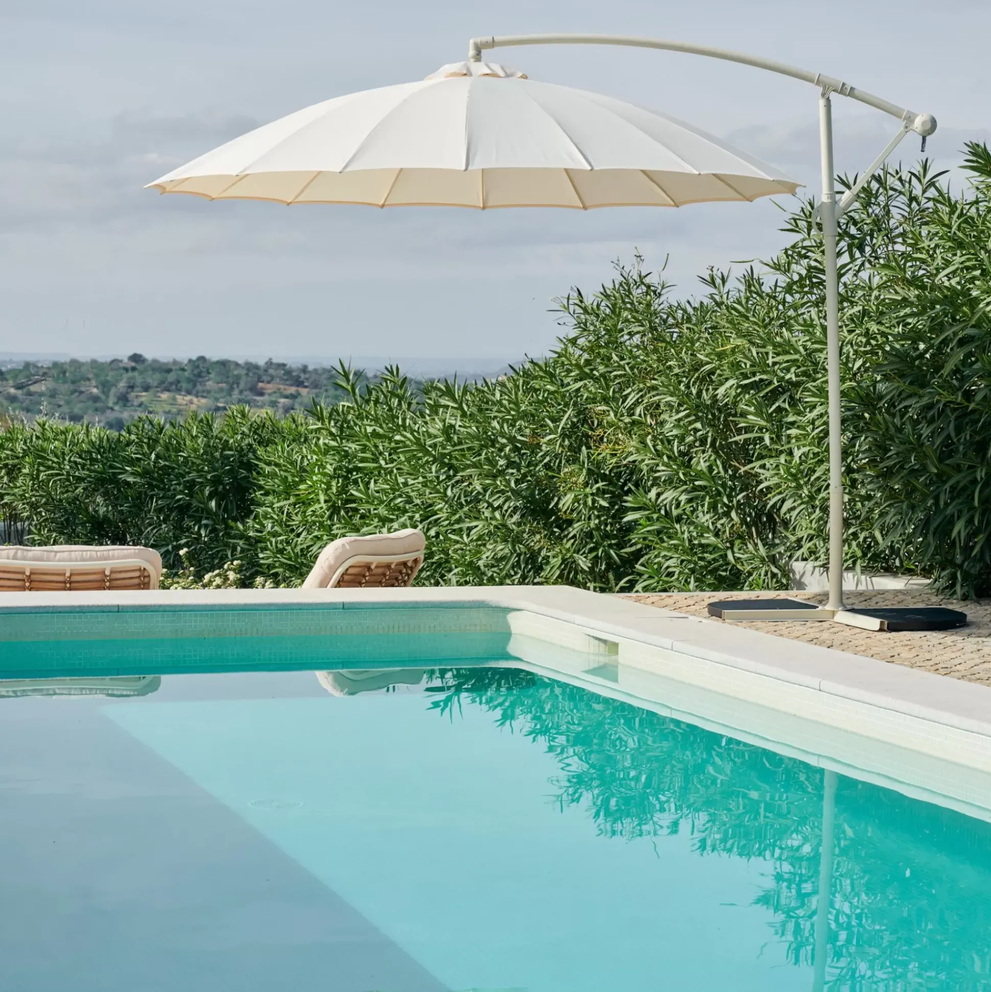 Parasoles<CASA Floriasa Parasol Colgante Arena