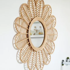Espejos<CASA Flower Espejo Natural
