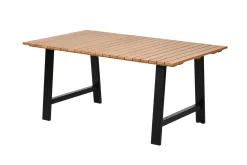 Mesas De Jardín<CASA Formax Mesa De Jardín Con Patas En A Natural/Negro