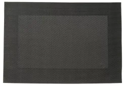 Manteles Individuales<CASA Frame Mantel Individual Negro