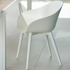 Sillas De Jardín<CASA Fray Sillas De Comedor Blanco