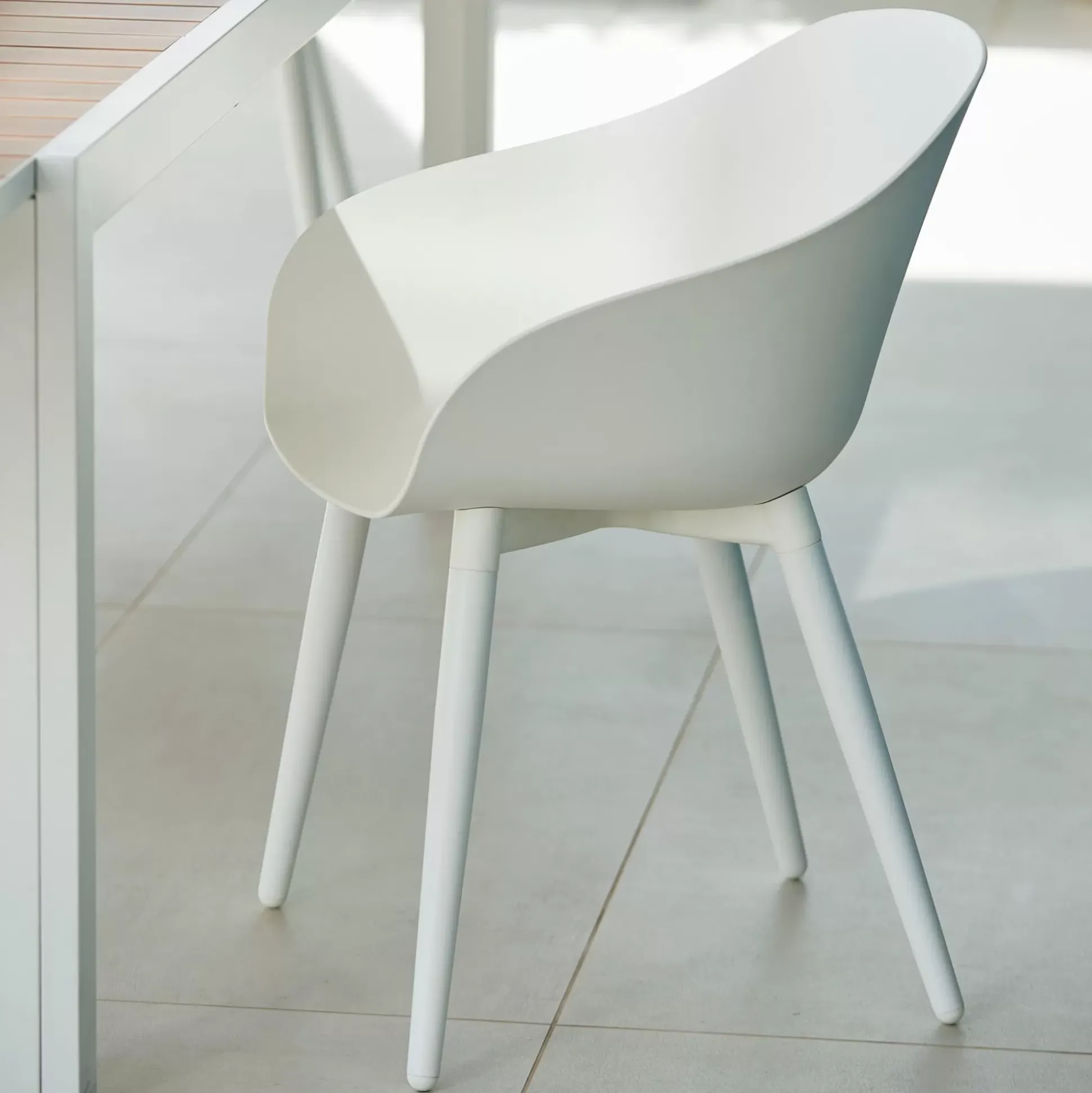 Sillas De Jardín<CASA Fray Sillas De Comedor Blanco