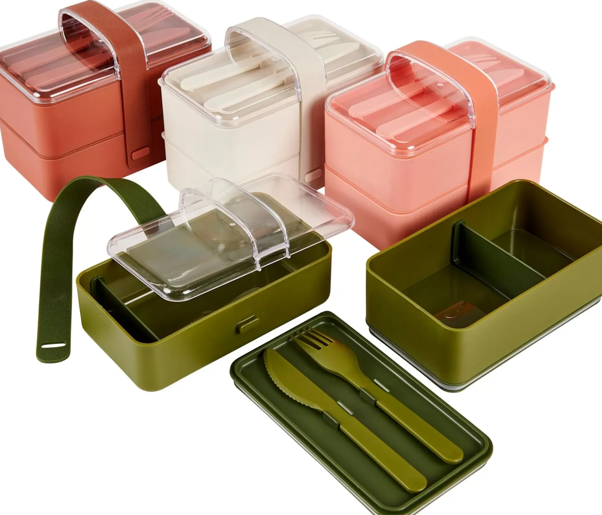 Fiambreras<CASA Freshmood Bentobox Rosa