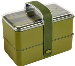 Fiambreras<CASA Freshmood Bentobox Verde
