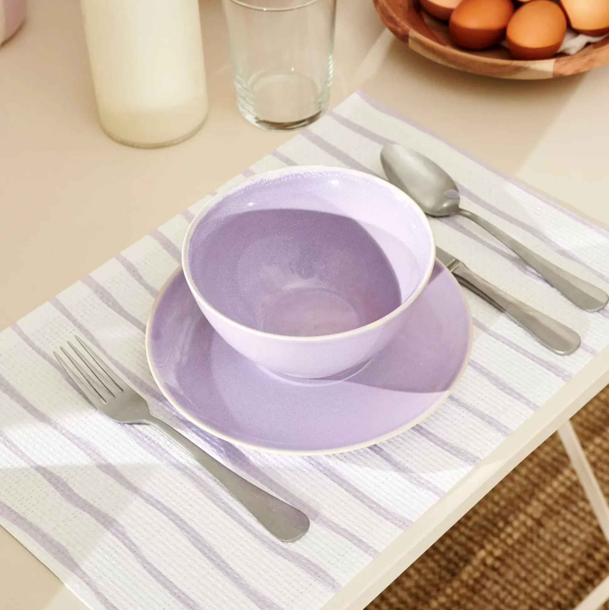 Juegos<CASA Grace Vintage Cubierto De 16 Piezas Gris