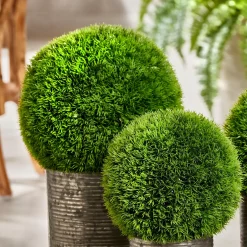 Plantas Artificiales<CASA Grass Bola De Hierba Artificial Verde