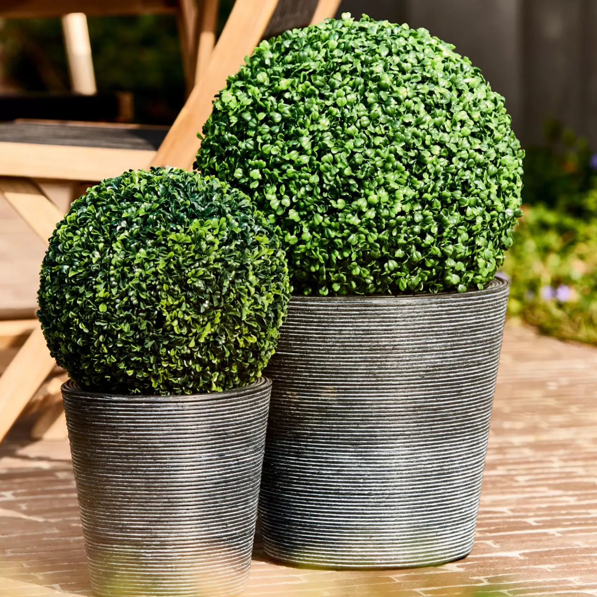 Plantas Artificiales<CASA Green Bola De Boj Artificial Verde