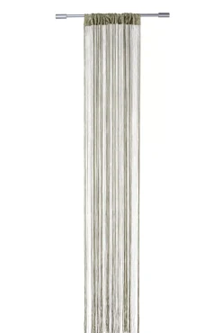 Cortinas<CASA Green Cortina De Flecos Verde