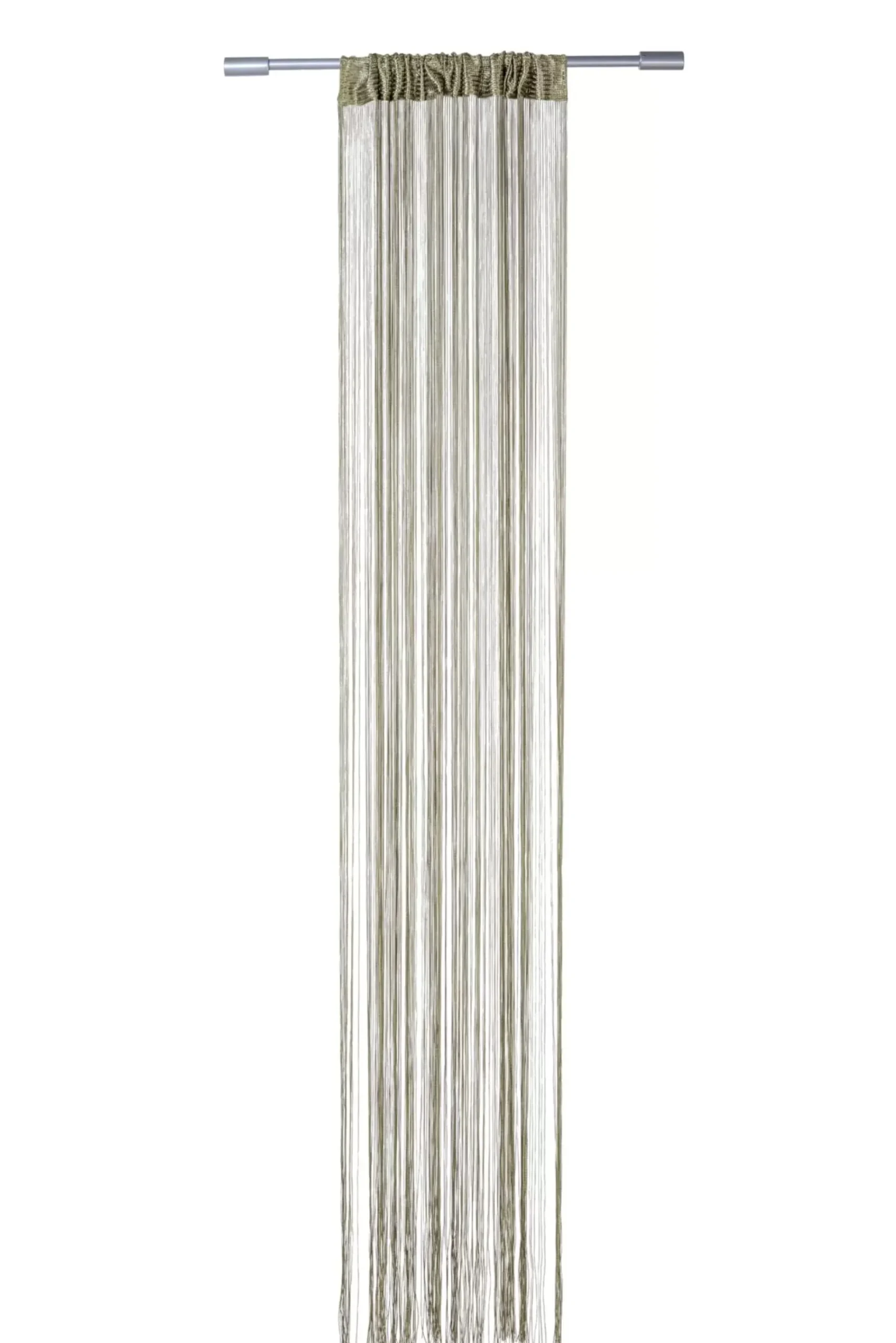 Cortinas<CASA Green Cortina De Flecos Verde